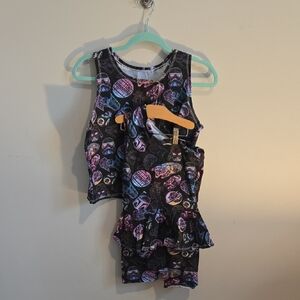 Mom And Me Star Wars Disney Custom Tank And Girls Skirted Leotard 10